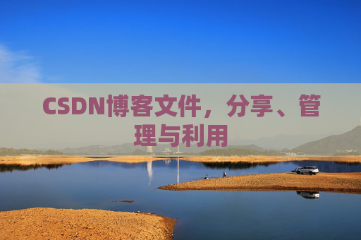 CSDN博客文件，分享、管理与利用